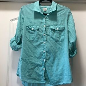 J Crew Button Down Top